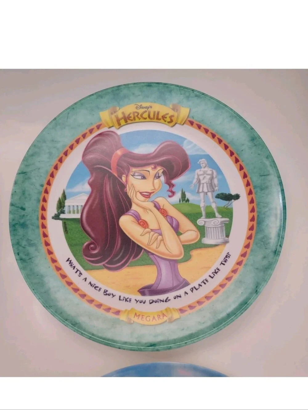 Disney Mcdonalds Hercules Character Dinner Plates - Assorted Color Set